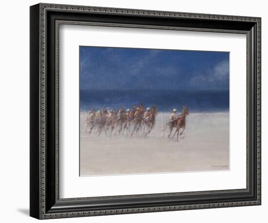 Trotting Races, Brittany, 2012-Lincoln Seligman-Framed Giclee Print