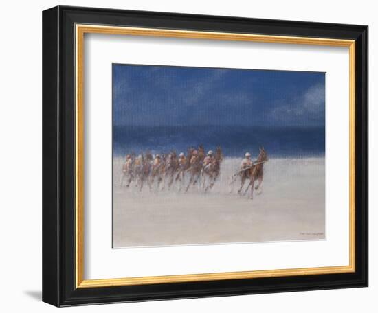 Trotting Races, Brittany, 2012-Lincoln Seligman-Framed Giclee Print