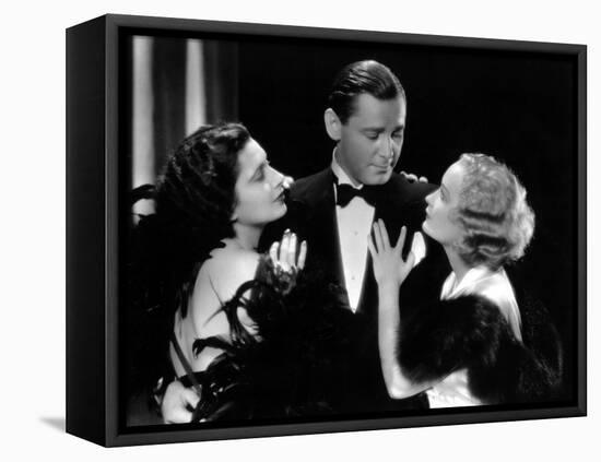 Trouble In Paradise, Kay Francis, Herbert Marshall, Miriam Hopkins, 1932-null-Framed Stretched Canvas