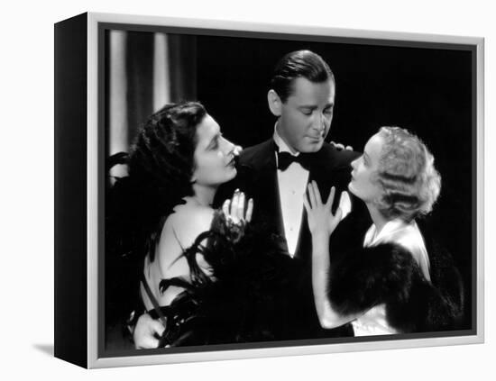 Trouble In Paradise, Kay Francis, Herbert Marshall, Miriam Hopkins, 1932-null-Framed Stretched Canvas