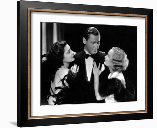 Trouble In Paradise, Kay Francis, Herbert Marshall, Miriam Hopkins, 1932-null-Framed Photo