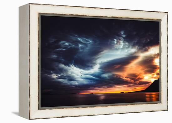 Trouble in the Sky-Philippe Sainte-Laudy-Framed Premier Image Canvas