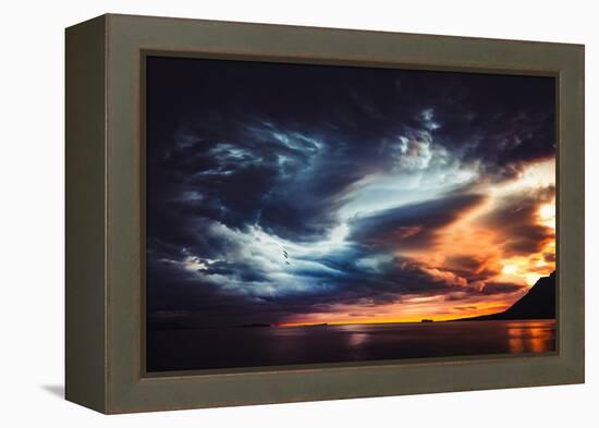 Trouble in the Sky-Philippe Sainte-Laudy-Framed Premier Image Canvas