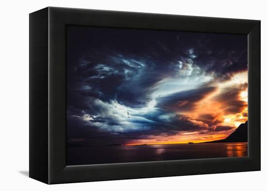 Trouble in the Sky-Philippe Sainte-Laudy-Framed Premier Image Canvas