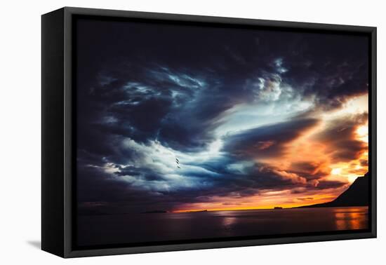 Trouble in the Sky-Philippe Sainte-Laudy-Framed Premier Image Canvas