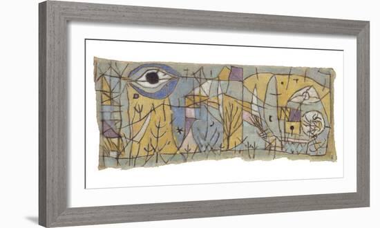 Troubled-Paul Klee-Framed Giclee Print