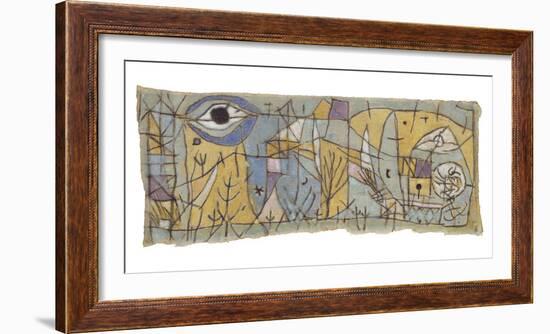 Troubled-Paul Klee-Framed Giclee Print