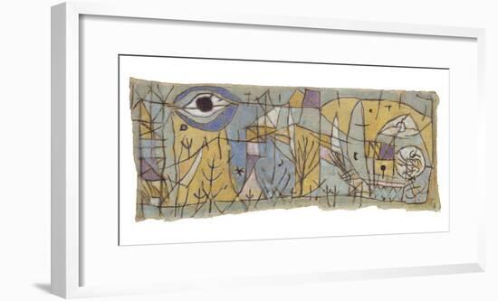 Troubled-Paul Klee-Framed Giclee Print