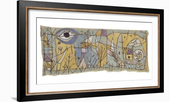 Troubled-Paul Klee-Framed Giclee Print