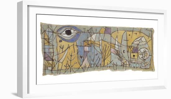 Troubled-Paul Klee-Framed Giclee Print