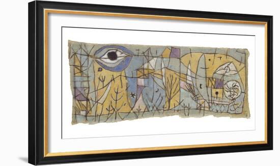 Troubled-Paul Klee-Framed Giclee Print