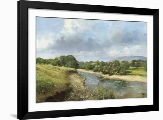 Trout Fishing, County Mayo-Clive Madgwick-Framed Giclee Print