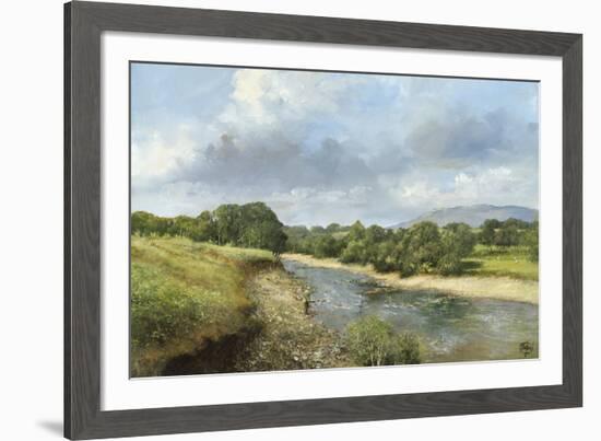 Trout Fishing, County Mayo-Clive Madgwick-Framed Giclee Print