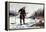 Trout Fishing on Chateaugay Lake, American Winter Sports, 1856-Arthur Fitzwilliam Tait-Framed Premier Image Canvas