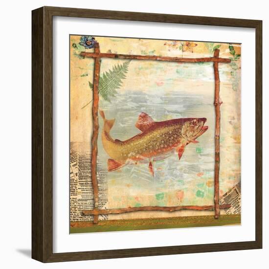 Trout Nature-Walter Robertson-Framed Art Print