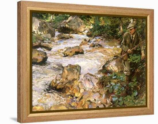 Trout Stream in the Tyrol, 1914-John Singer Sargent-Framed Premier Image Canvas