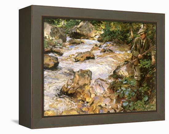 Trout Stream in the Tyrol, 1914-John Singer Sargent-Framed Premier Image Canvas