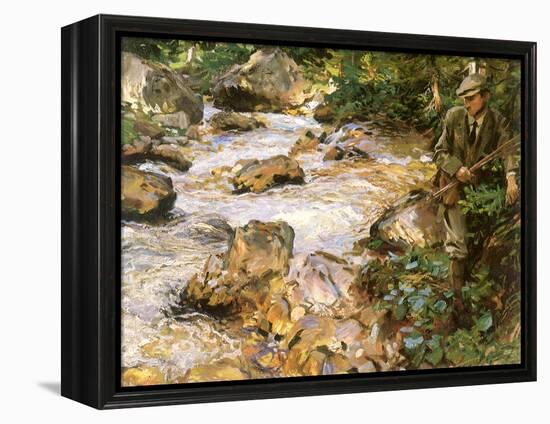 Trout Stream in the Tyrol, 1914-John Singer Sargent-Framed Premier Image Canvas