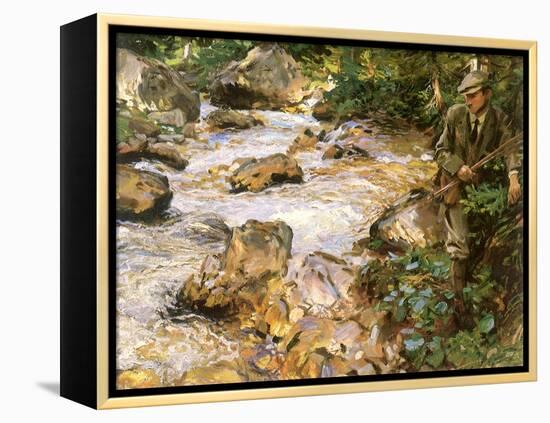 Trout Stream in the Tyrol, 1914-John Singer Sargent-Framed Premier Image Canvas