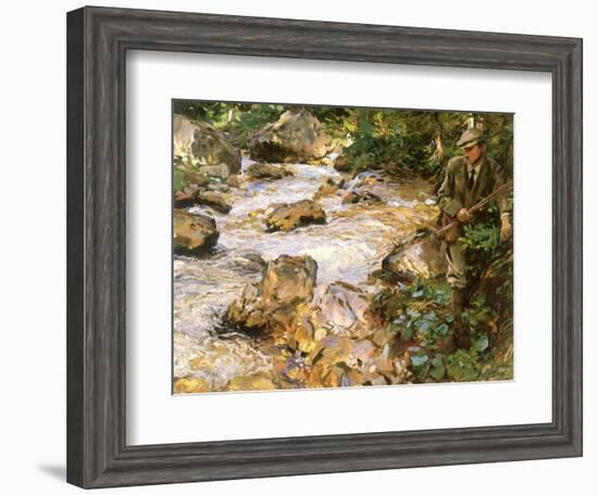 Trout Stream in the Tyrol, 1914-John Singer Sargent-Framed Giclee Print