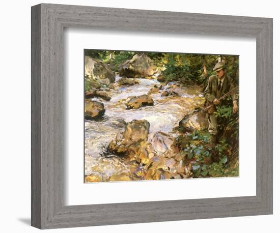 Trout Stream in the Tyrol, 1914-John Singer Sargent-Framed Giclee Print