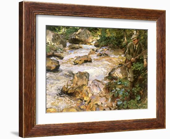 Trout Stream in the Tyrol, 1914-John Singer Sargent-Framed Giclee Print