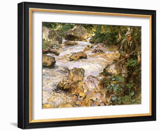 Trout Stream in the Tyrol, 1914-John Singer Sargent-Framed Giclee Print