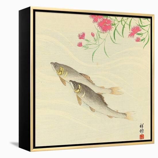 Trouts and Wild Pink-Koson Ohara-Framed Premier Image Canvas