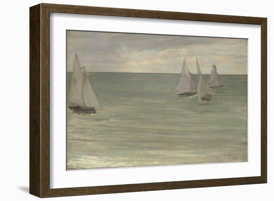 Trouville , 1865-James Abbott McNeill Whistler-Framed Giclee Print