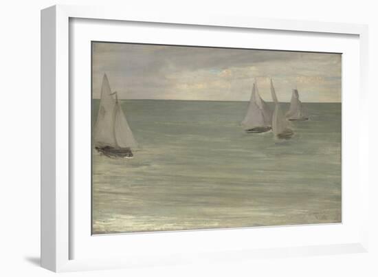 Trouville , 1865-James Abbott McNeill Whistler-Framed Giclee Print