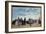 Trouville Beach. Painting by Eugene Louis Boudin (1824-1898), 1865. Oil on Cardboard. Dim: 0,26 X 0-Eugene Louis Boudin-Framed Giclee Print