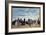 Trouville Beach. Painting by Eugene Louis Boudin (1824-1898), 1865. Oil on Cardboard. Dim: 0,26 X 0-Eugene Louis Boudin-Framed Giclee Print