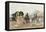 Trouville, Beach Scene; Trouville, Scene De Plage, 1886-Eugene Louis Boudin-Framed Premier Image Canvas