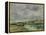 Trouville Harbor-Eugene Louis Boudin-Framed Stretched Canvas
