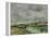 Trouville Harbor-Eugene Louis Boudin-Framed Stretched Canvas