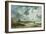 Trouville, the Black Rocks, C.1860-1865-Eugène Boudin-Framed Giclee Print