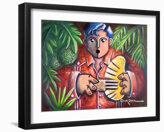 Trova De La Pana-Oscar Ortiz-Framed Giclee Print