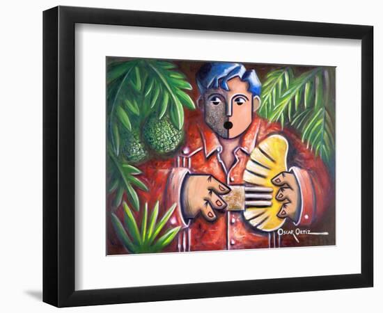 Trova De La Pana-Oscar Ortiz-Framed Giclee Print