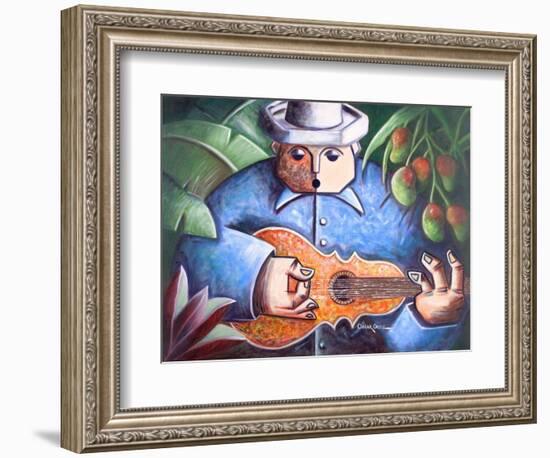 Trovador De Mango Bajito-Oscar Ortiz-Framed Giclee Print