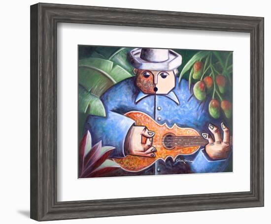 Trovador De Mango Bajito-Oscar Ortiz-Framed Giclee Print