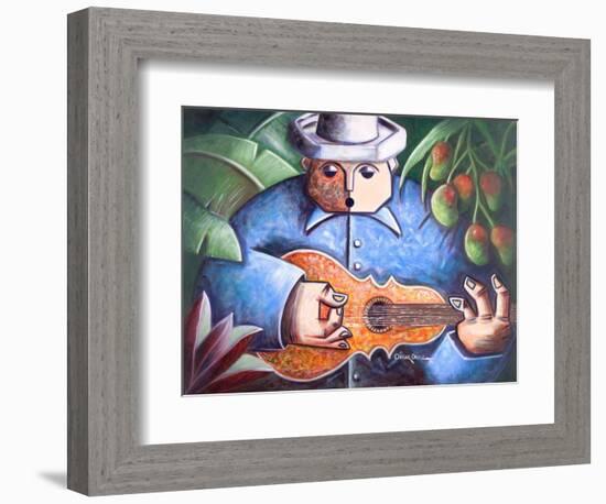 Trovador De Mango Bajito-Oscar Ortiz-Framed Giclee Print