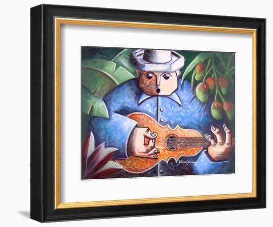 Trovador De Mango Bajito-Oscar Ortiz-Framed Giclee Print