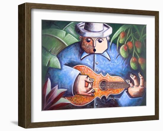 Trovador De Mango Bajito-Oscar Ortiz-Framed Giclee Print