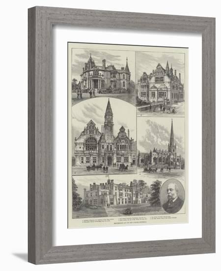 Trowbridge and its New Jubilee Townhall-Frank Watkins-Framed Giclee Print