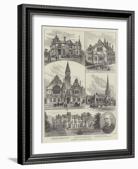 Trowbridge and its New Jubilee Townhall-Frank Watkins-Framed Giclee Print