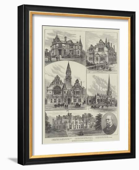 Trowbridge and its New Jubilee Townhall-Frank Watkins-Framed Giclee Print