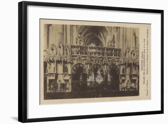 Troyes, Aube, Eglise De La Madeleine-null-Framed Giclee Print