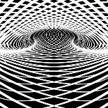 Optical Illusion Vector Background. Op Art.-troyka-Framed Premium Giclee Print