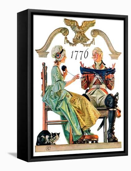 "Truce,"July 4, 1931-Joseph Christian Leyendecker-Framed Premier Image Canvas