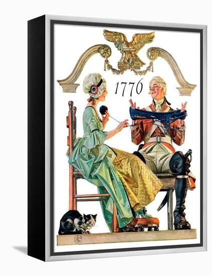 "Truce,"July 4, 1931-Joseph Christian Leyendecker-Framed Premier Image Canvas